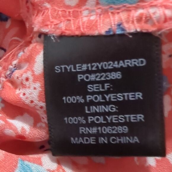 Trixxi Pink Floral Tank - Picture 7 of 7